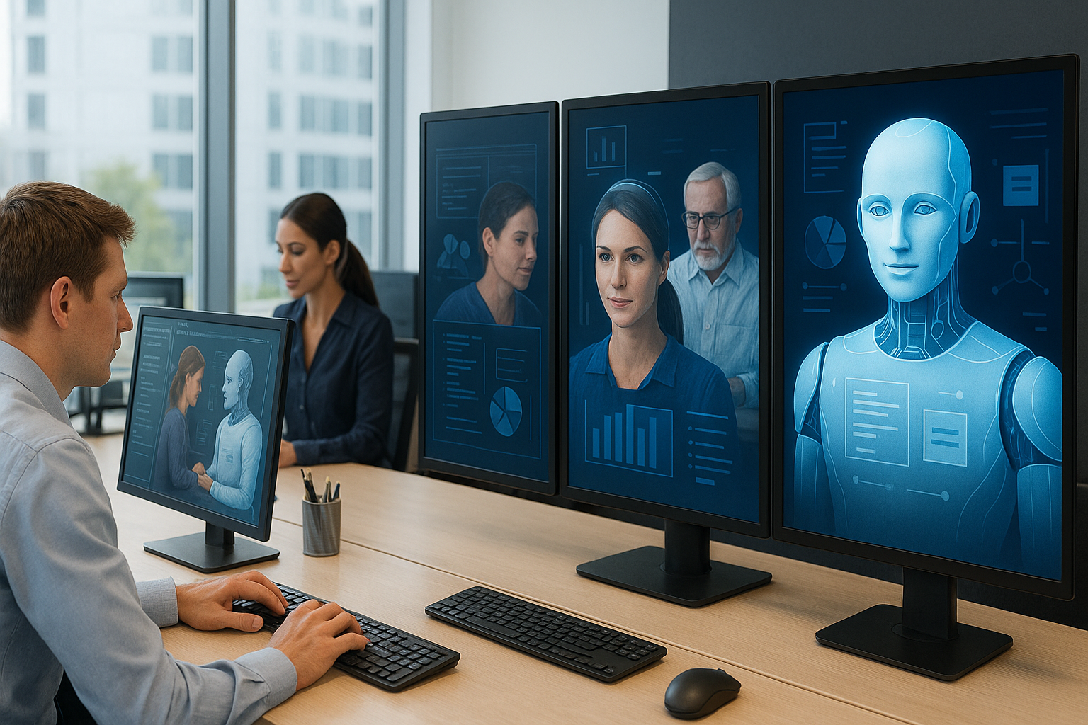 Cuando tus nuevos compañeros de trabajo son agentes de IA