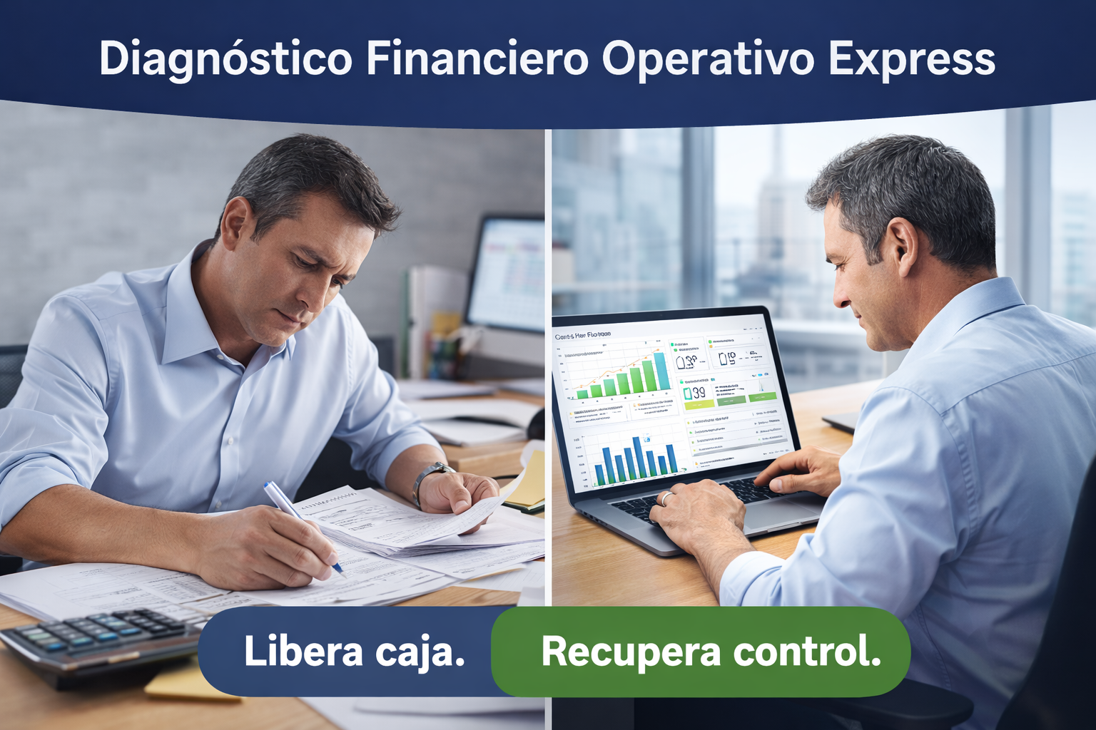 Diagnóstico Financiero Operativo Express: libera caja y recupera control sin fricción