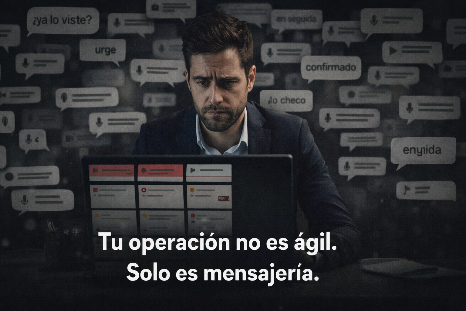 Tu operación vive en WhatsApp: el costo oculto del “así nos coordinamos